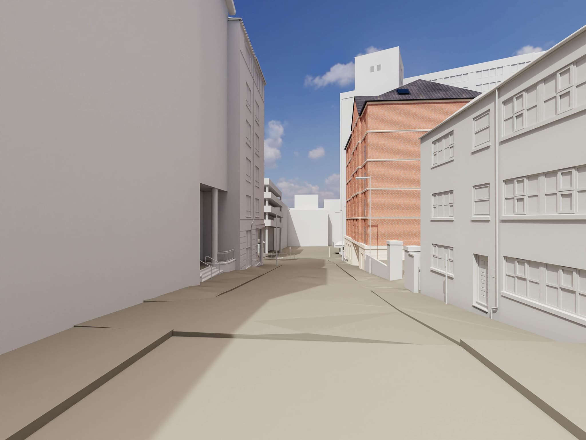 Mount Street development: exterior render 2