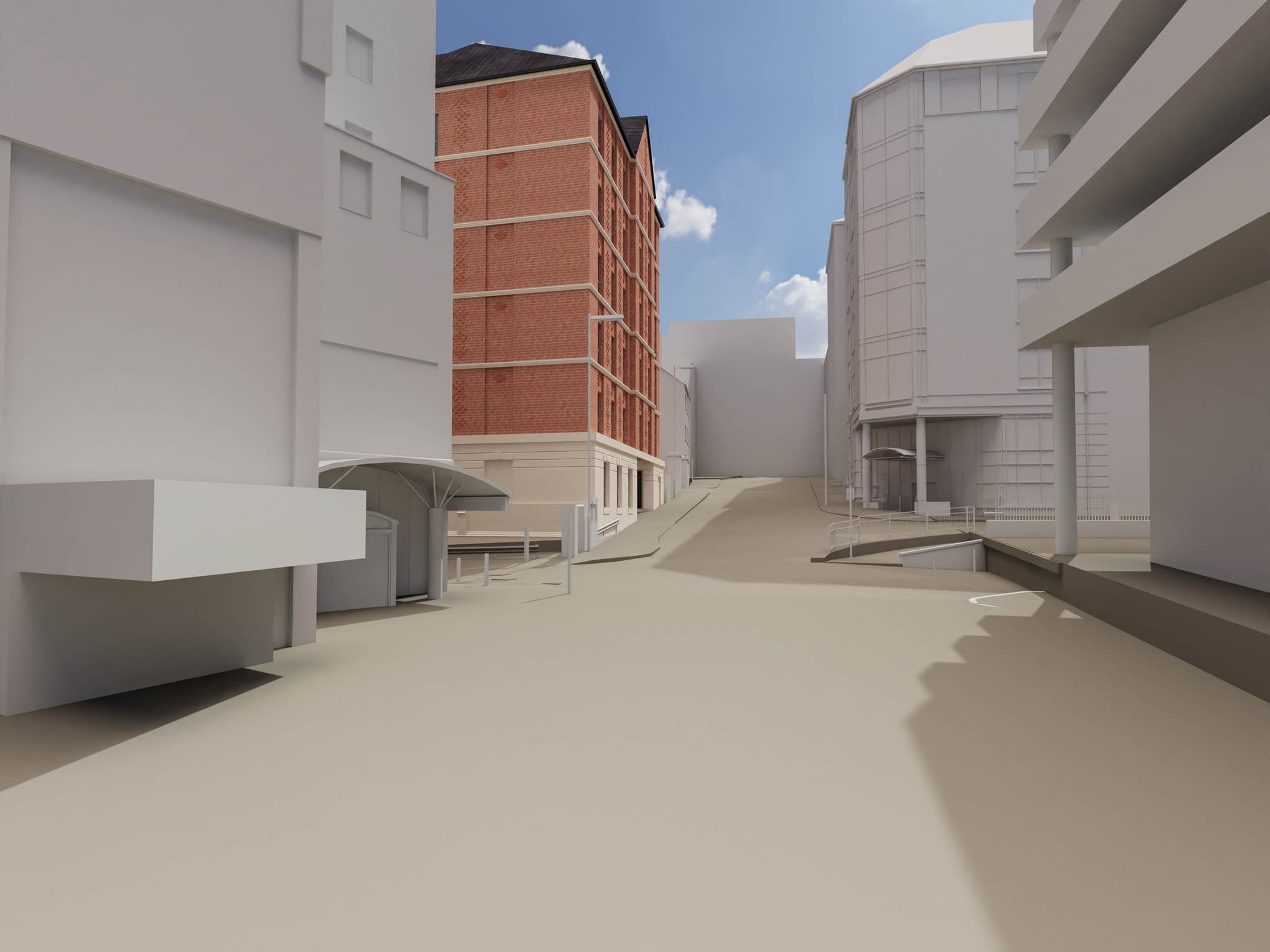 Mount Street development: street view