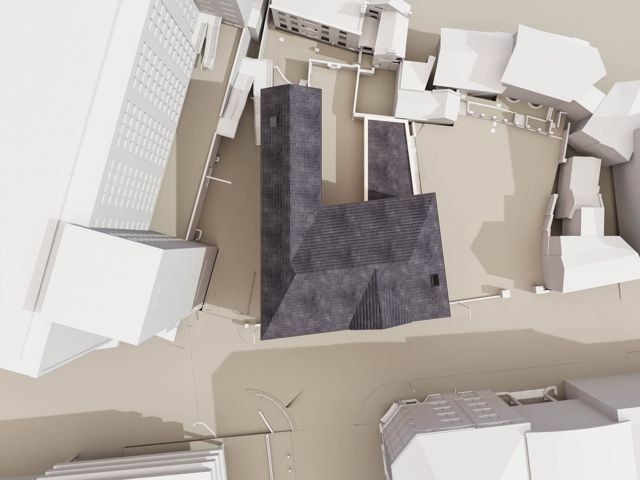 Mount Street development: detail render