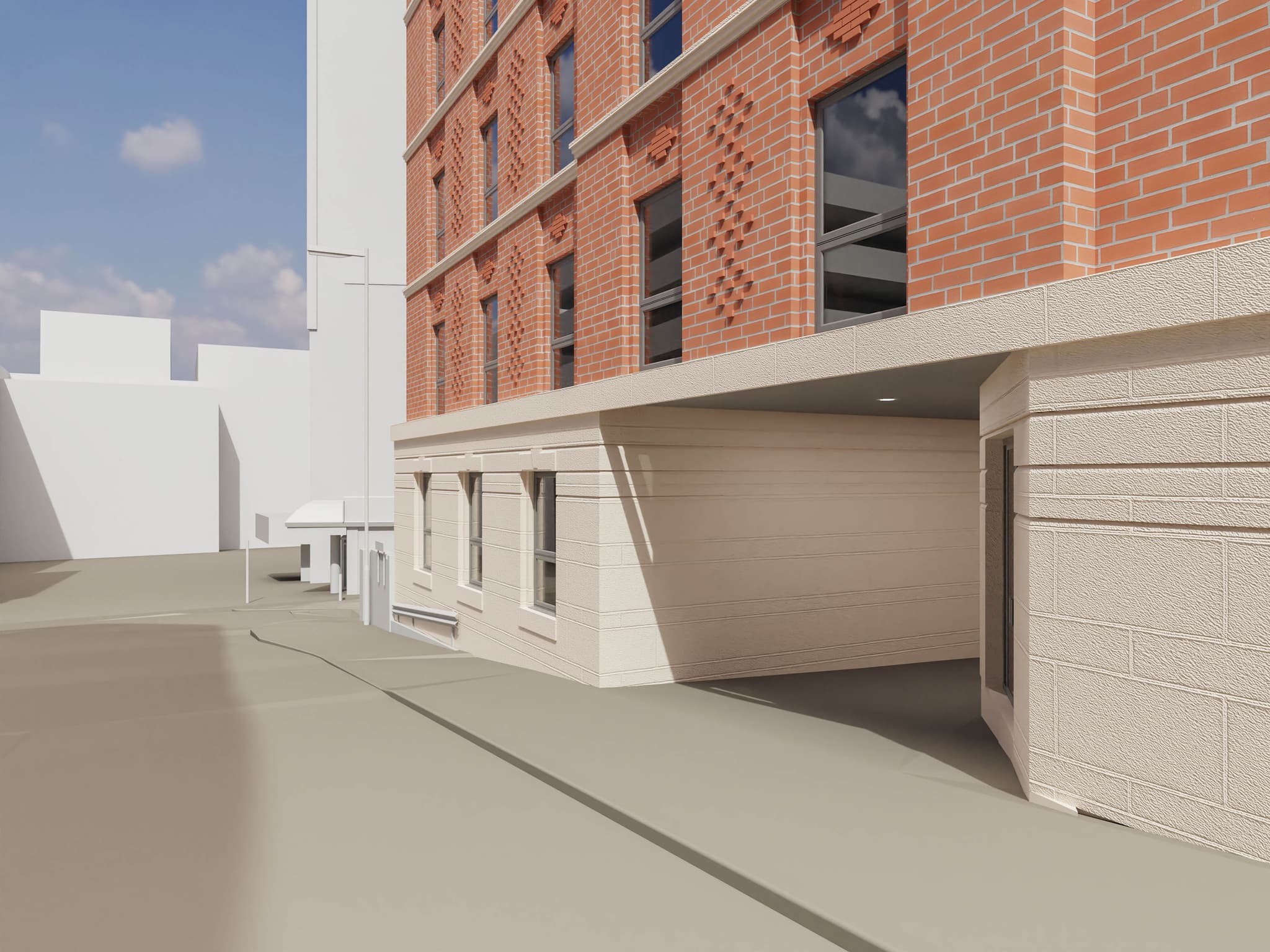 Mount Street development: context view