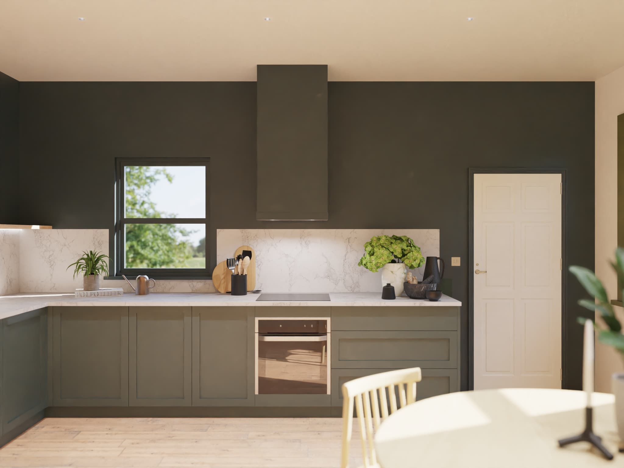 Ice Kitchens: Clean Shaker style