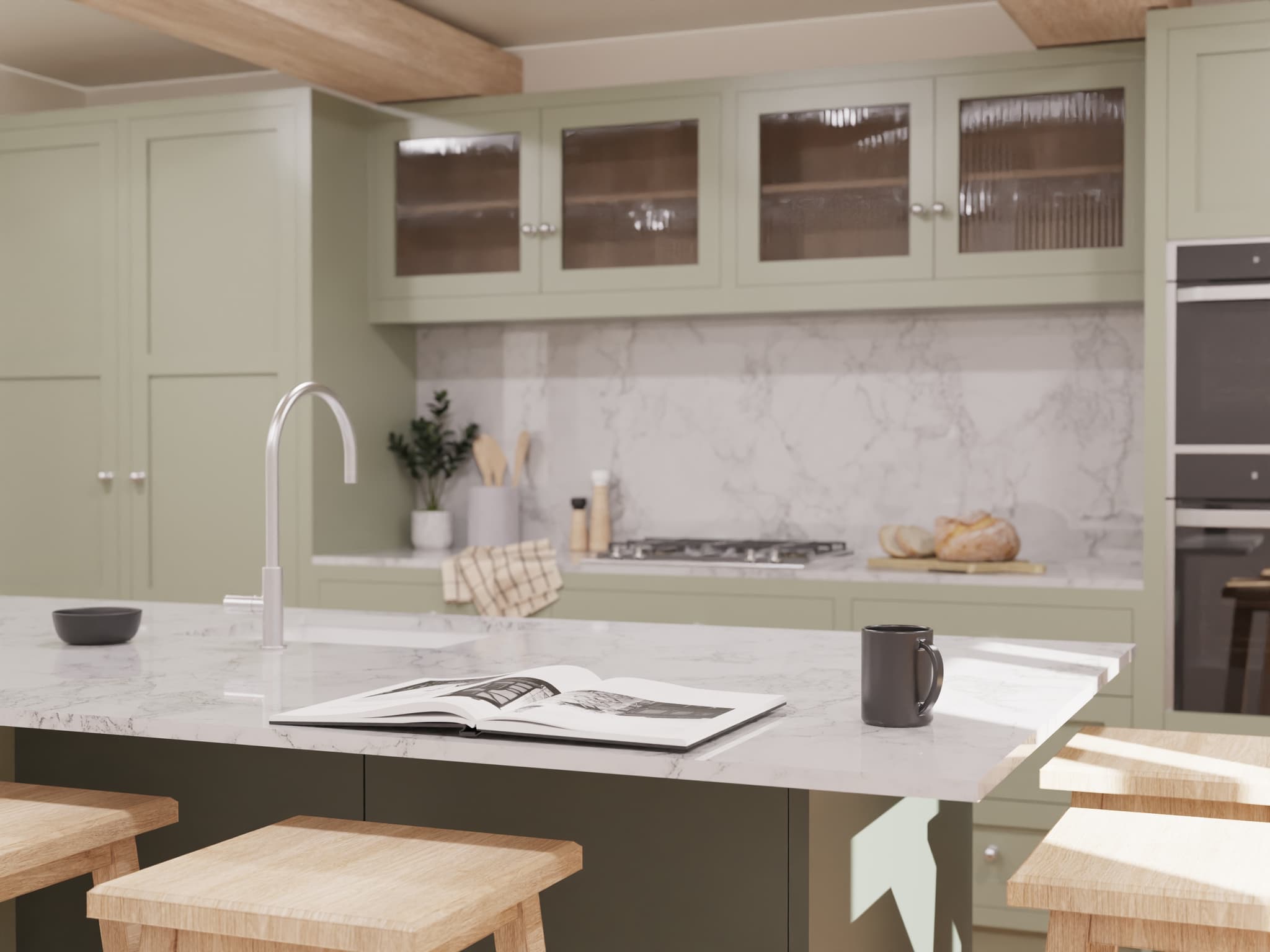 Ice Kitchens: Rustic style kitchen