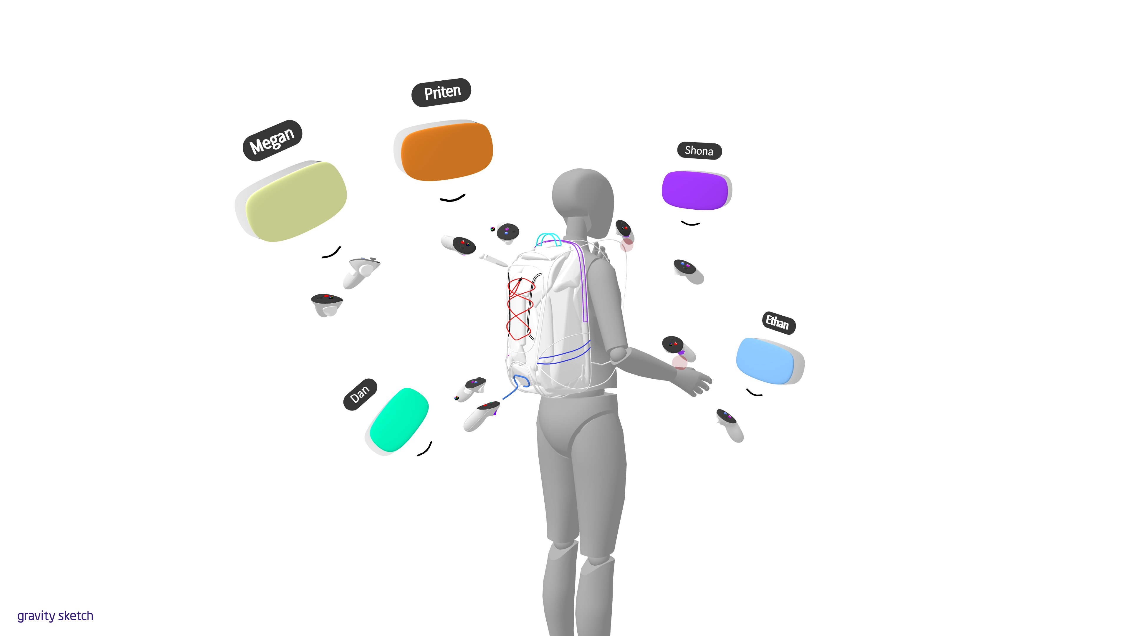 Photorealistic render from VR-led modelling for Gravity Sketch.