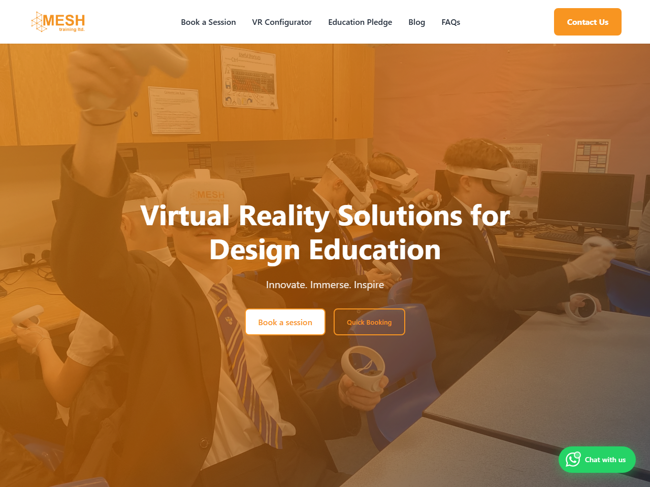 Mesh Training homepage