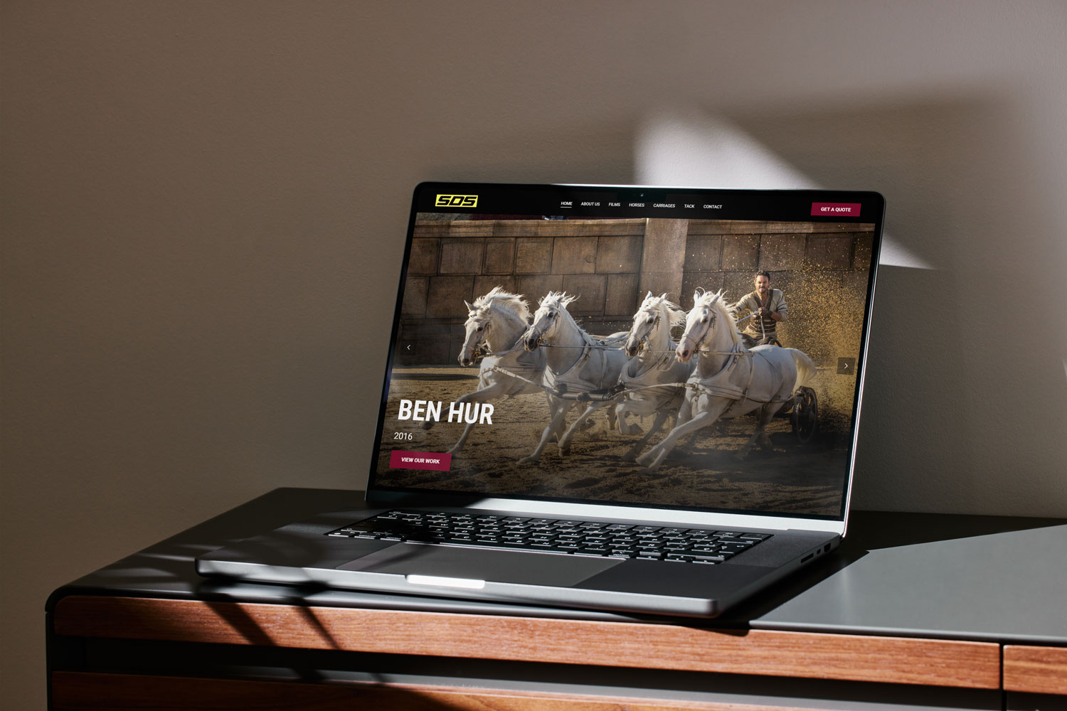 Steve Dent Stunts — full digital rebrand with bespoke WordPress website by EverydayCreatives