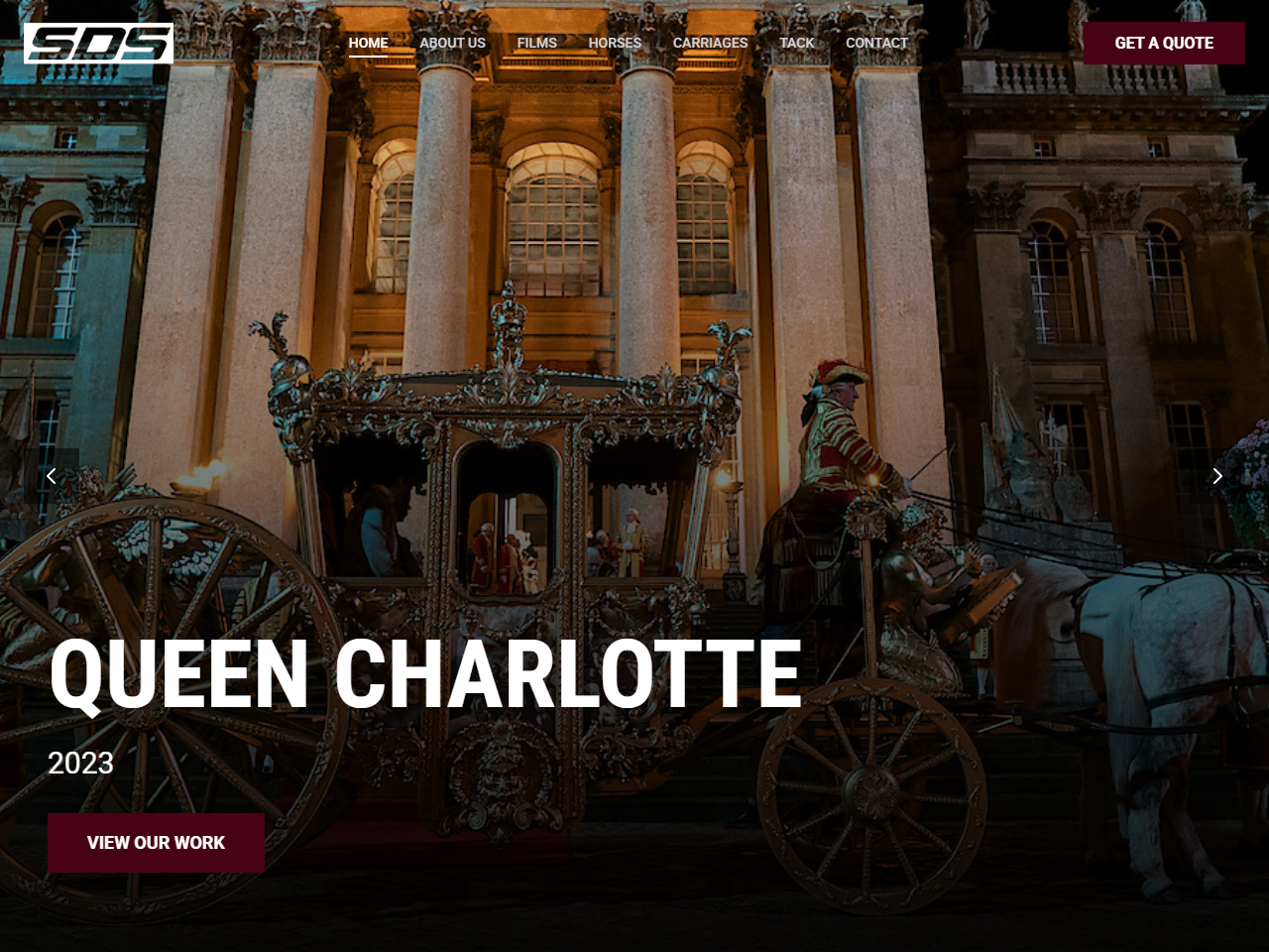 Steve Dent Stunts website homepage